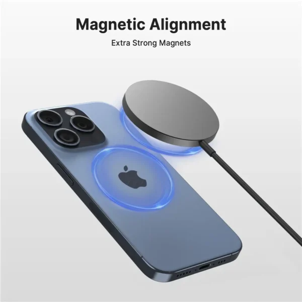 100W Magnetic Wireless Charger Pad USB + Type C - Image 4